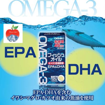 Dầu cá Omega 3 DHA/EPA ORIHIRO 180 viên Nhật Bản